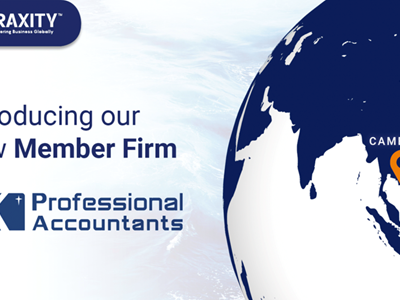 Praxity, Kambocada yeni Üzv Firma K Peşəkar Mühasiblərini (KPA) salamlayır